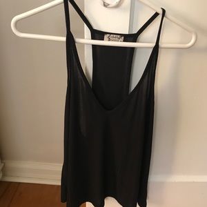 Silk tank top
